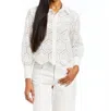 Drew Alexa Z Blouse In White In White