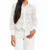Drew Alexa Z Blouse In White In White