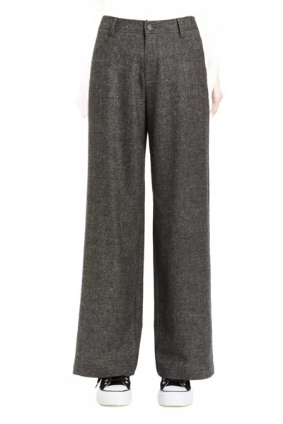 Drew Amyra Wide Leg Pants In Granite In Gray