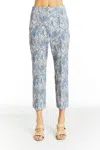 Drew Angelica Paisley Pant In Bluebird In Multi