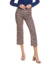 Drew Angelica Printed Pant In Admiral In Orange