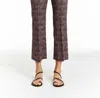 Drew Angelica Printed Pant In Admiral In Pink