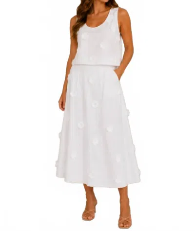 Drew Avana Tank In White