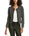 Drew Bea Jacket In Black In Grey