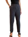 Drew Beckham Pull On Pants In Black In Blue