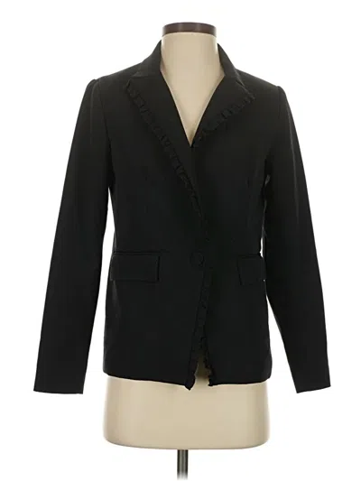 Pre-owned Drew Blazer Jacket In Black