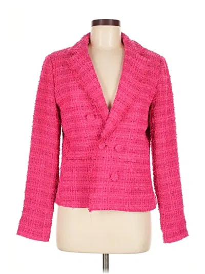 Pre-owned Drew Blazer Jacket In Pink