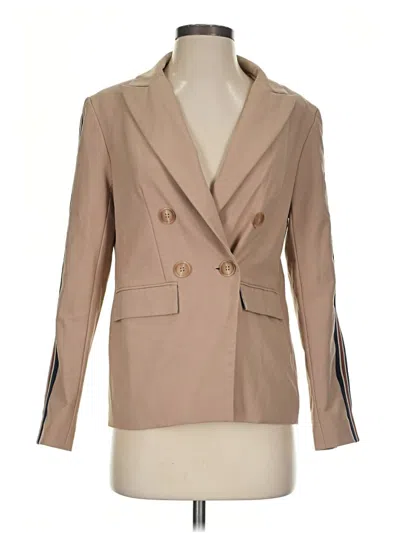 Pre-owned Drew Blazer Jacket In Tan