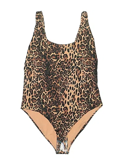 Pre-owned Drew Bodysuit In Brown