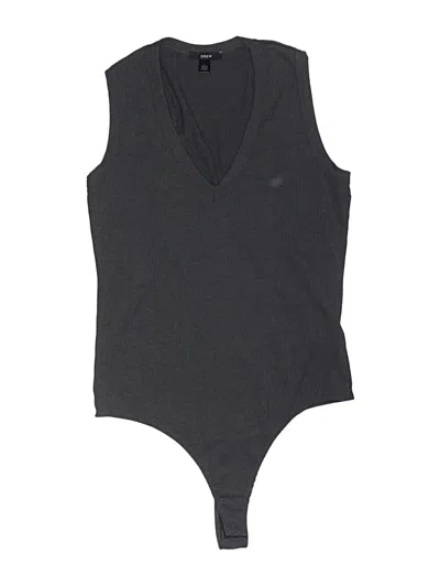 Pre-owned Drew Bodysuit In Gray