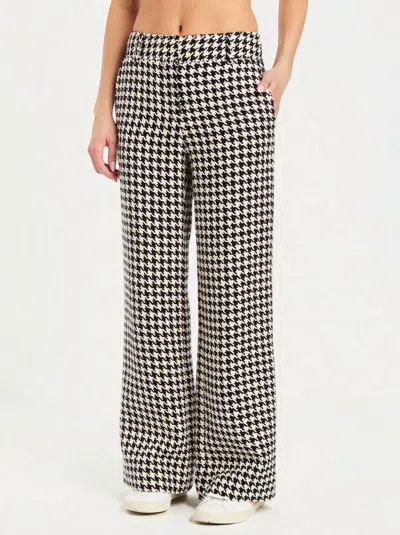 Drew Breigh Pants In Black/white In Multi