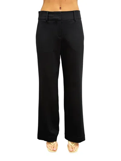 Drew Breigh Wide Leg Trouser In Black