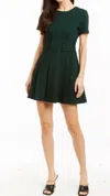 Drew Bryce Dress In Hunter In Green