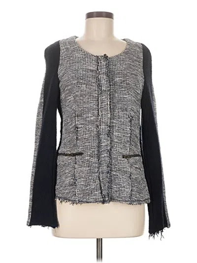 Pre-owned Drew Cardigan Sweater In Gray