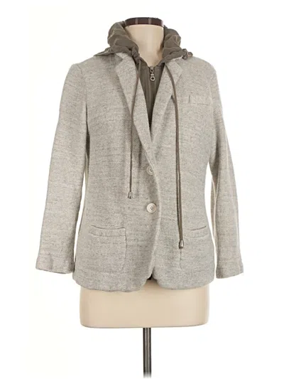 Pre-owned Drew Cardigan Sweater In Gray