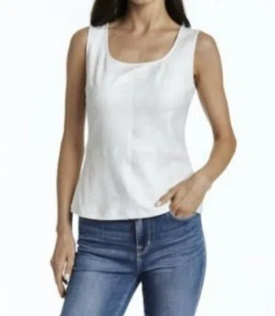 Drew Carter Tank In Ivory In Multi