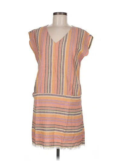 Pre-owned Drew Casual Dress In Brown