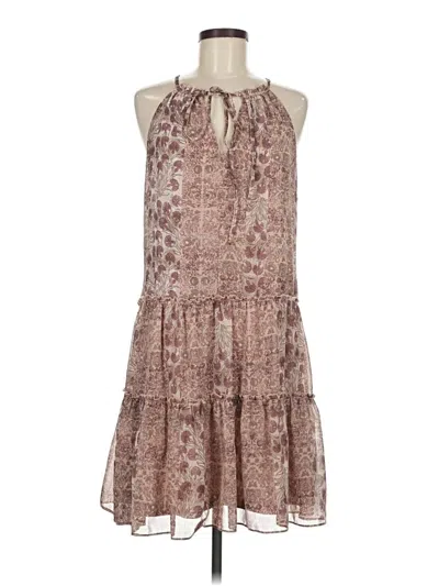 Pre-owned Drew Casual Dress In Brown