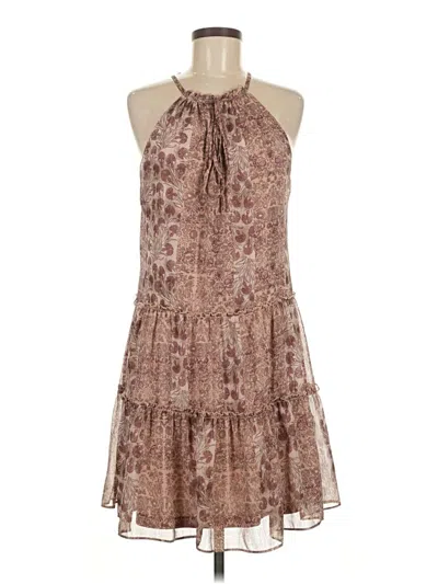 Pre-owned Drew Casual Dress In Brown