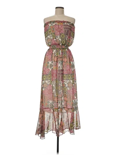 Pre-owned Drew Casual Dress In Brown