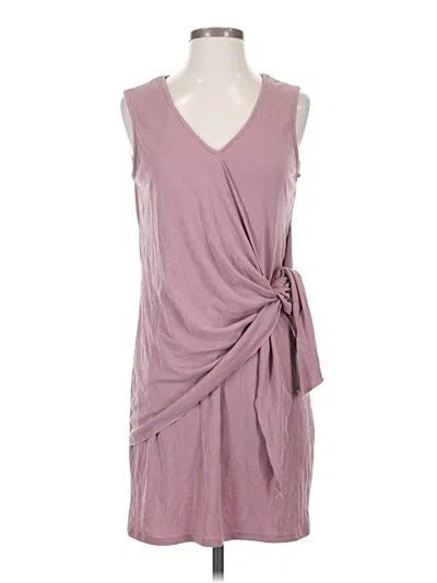Pre-owned Drew Casual Dress In Purple