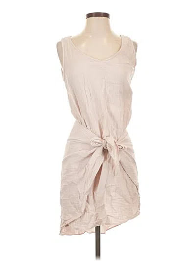 Pre-owned Drew Casual Dress In Tan
