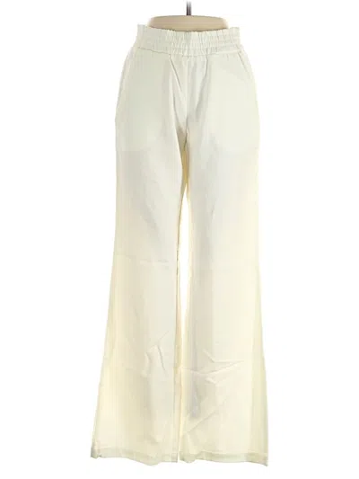 Pre-owned Drew Casual Pants In Ivory
