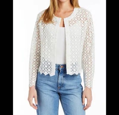 Drew Dahlia Top In White