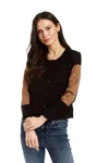 Drew Delilah Cardigan In Black In Black