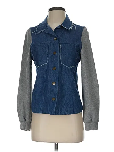Pre-owned Drew Denim Vest In Blue