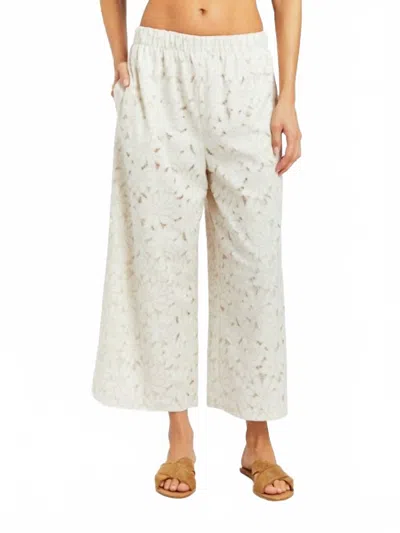 Drew Einsley Pants In Ivory In White