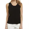 Drew Elle Tank Top In Black In Black