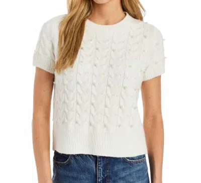 Drew Eloise Sweater In Ivory In White