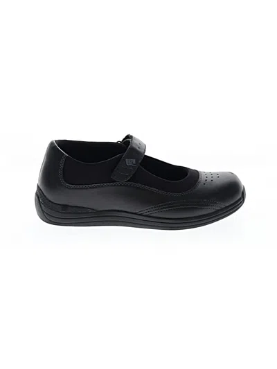 Pre-owned Drew Flats In Black