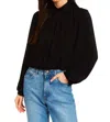 Drew Gabinn Top In Black In Black