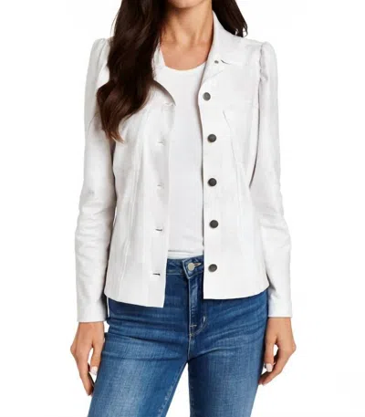 Drew Giselle Blazer In Ivory In Multi