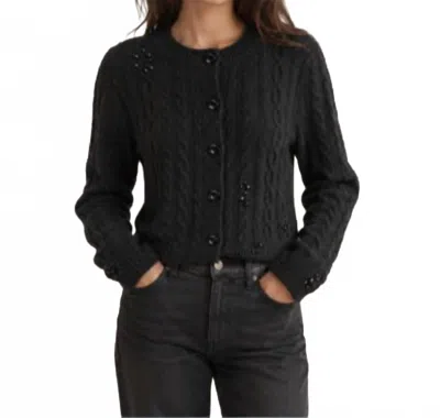 Drew Greenlee Cardigan In Black