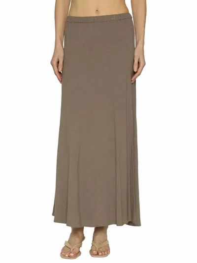 Drew Gwen A Skirt In Olive In Blue