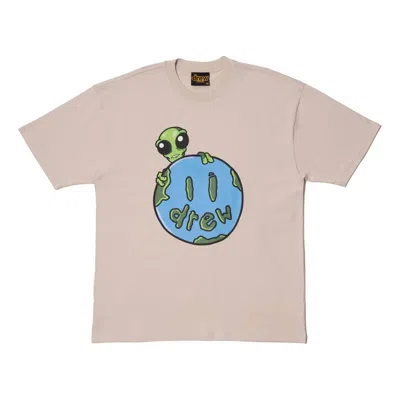 Drew House Allen The Alien T-shirt 'beige' In Neutral