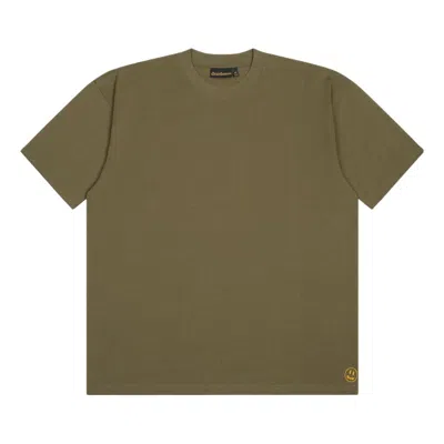 Drew House Basic T-shirt 'midnight Olive' In Green