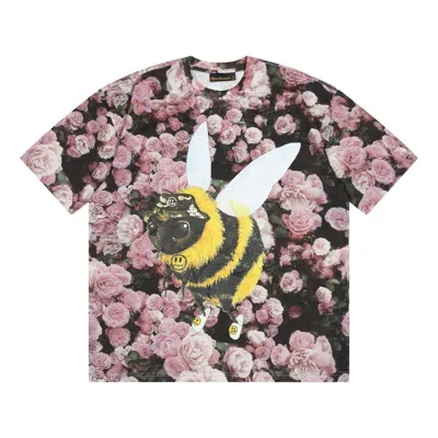 Drew House Bizzy T-shirt 'roses' In Multi