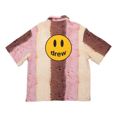Drew House Camp Shirt 'neapolitan' In Pink