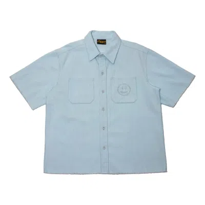 Drew House Corduroy Shirt 'baby Blue'
