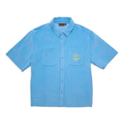 Drew House Corduroy Shirt 'pacific Blue'