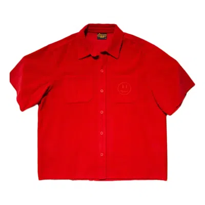 Drew House Corduroy T-shirt 'red'