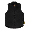 Drew House Cotton Ripstop Mascot Vest 'black'