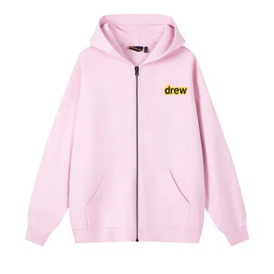 Pre-owned Drew House Dino-drew Zip-up Hoodie 'pink' | Men's Size M