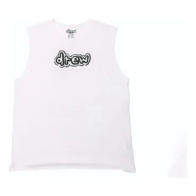 Drew House Drew Sleeveless T-shirt 'white'