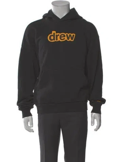 Pre-owned Drew House Graphic Print Crew Neck Hoodie In Gray