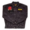 Drew House Hearty Trucker Jacket 'medium Black Wash'